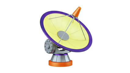 Stylized Satellite Dish