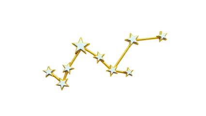 Golden Constellation of Stars