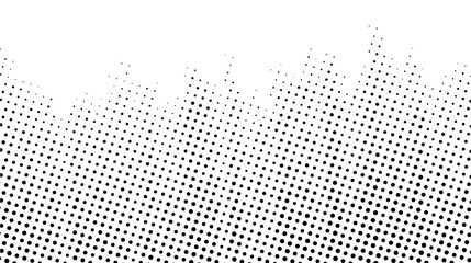 abstract gradient halftone dots background Pop art template texture Vector illustration	