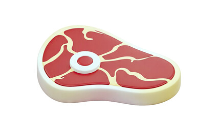 3D Icon of a Steak