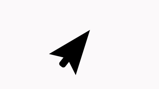 cursor  icon animation simple flat