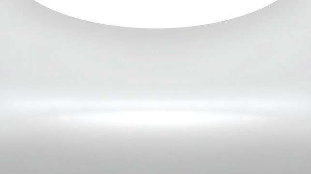 Minimalist light gray studio backdrop with soft illumination creating clean presentation space and subtle shadow