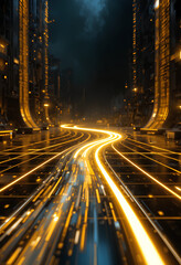 Yellow Digital Road of AI: Streaming Data in a Moving Tech Concept