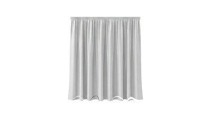 Fototapeta premium White Drape Curtain