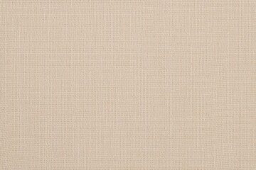 Fototapeta premium Neutral Beige Fabric Texture Background with Detailed Weave Pattern for Textile Design, Canvas Material, and Minimalist Backgrounds
