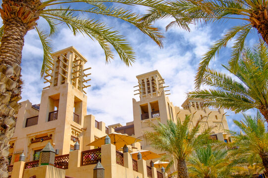 U.A.E. United Arab Emirates, Dubai. Ibn Battuta Mall, Jebel Ali Village.