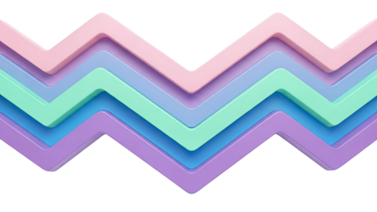 Pastel Chevron Pattern