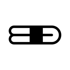 Fototapeta premium Towel Icon Vector Symbol Design Illustration