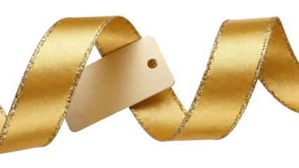 Gold Satin Ribbon Decorative Luxury Gift Wrapping Material