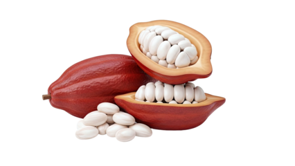 Cocoa Pods and Beans