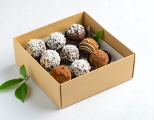 box of coconut chocolates