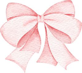 Watercolor Pink Ribbon