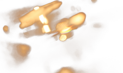 PNG Glittering golden bokeh lights background