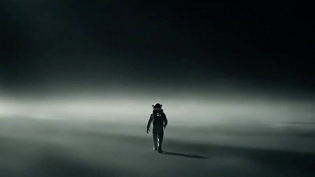 Startup Journey Concept Astronaut