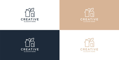 Green Real estate Logo Concept