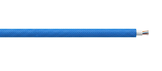 A blue cable with multiple wires png transparent
