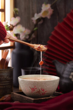 Warming Winter Congee Nourishing Comfort Bowl