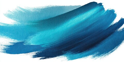 Abstract Background Featuring Overlapping Strokes in Various Shades of Blue on White