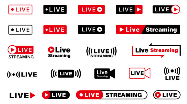 ライブ配信・ライブストリーミングアイコン