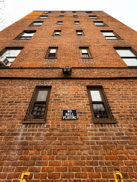 Queensbridge Housing Complex, No ball playing