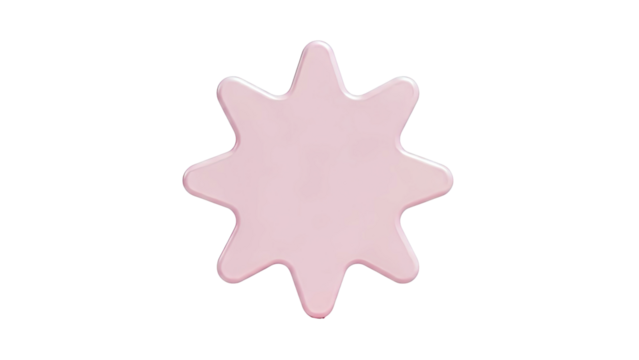 Pink Splatter Shape - Powered by Adobe