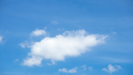 Obraz premium beautiful blue sky with clouds background