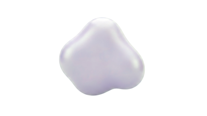 Abstract Purple Blob