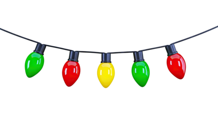 Christmas Lights Garland