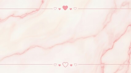 Happy Valentines Background with Love, Heart, Pink, Marble, Design Elements