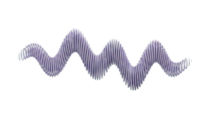Purple Slinky Spring