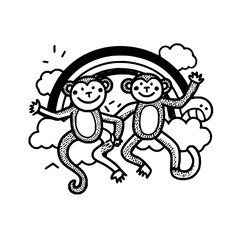 Conceptual Abstract Minimalist Black Background with Smooth Texture.