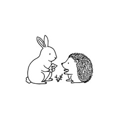 Conceptual Empty Black Background with Clean Design