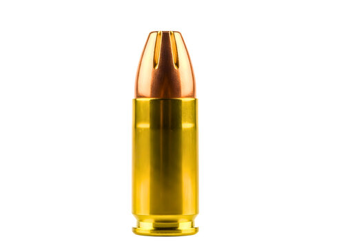  luger cartridge isolated on transparent background