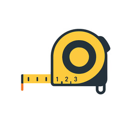 Yellow Tape Measure Tool.