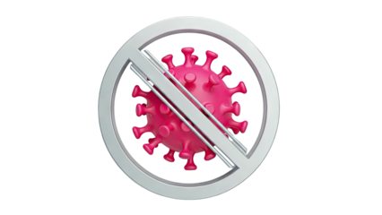 Coronavirus Stop Sign