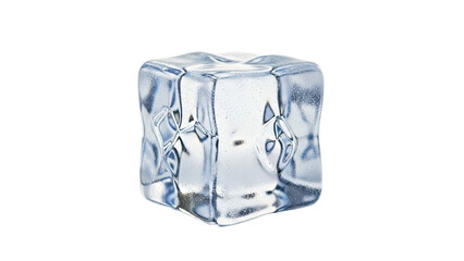Obraz premium Melting Ice Cube with Imperfections
