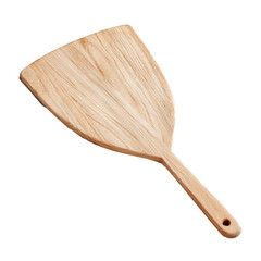 Wooden pizza peel baking tool for a home kitchen or pizzeria transparent background