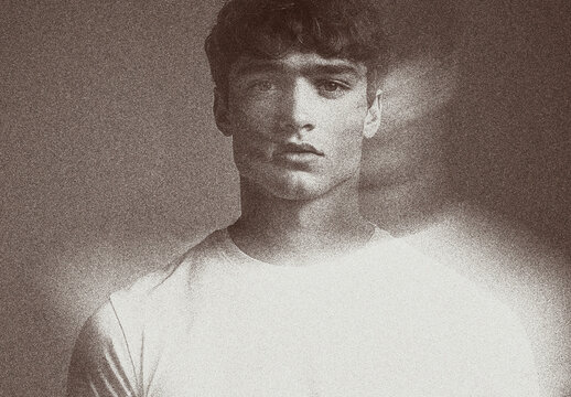 Grain Dust Sweep Photo Effect