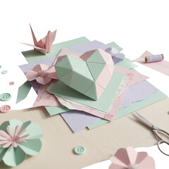 Paper Craft Heart