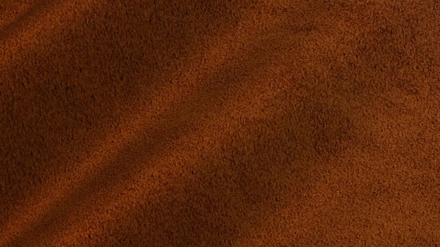 Cinnamon Brown Suede Leather Texture Waves With Gentle Wave Movement Revealing Soft Nap Warmth and Tactile Depth Exclusive Background for Premium Material Design
