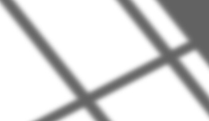 Crossed window frame shadow overlay effect brings dramatic architectural lighting to digital compositions with realistic diagonal projections