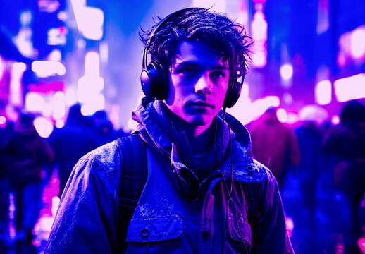Cyberpunk  Photo Effect