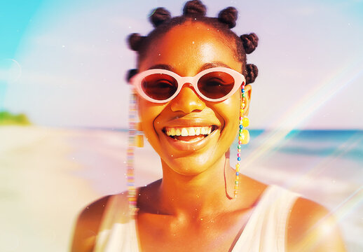 Holographic Prism Photo Effect
