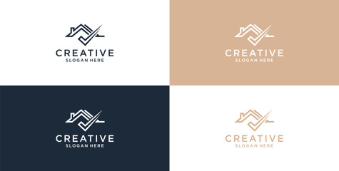 modern technology icon logo design