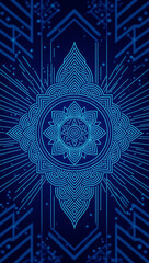 A vibrant and stunning abstract background design