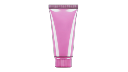 Pink Squeeze Tube Packaging