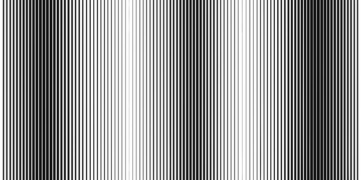 A striking black and white abstract background composed of vertical lines