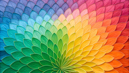 abstract colorful background with circles