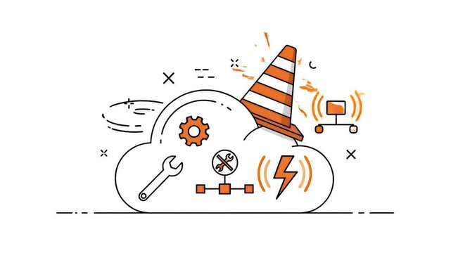 Cloud Computing Services Traffic Cone Maintenance