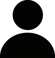 Minimalist profile icon design